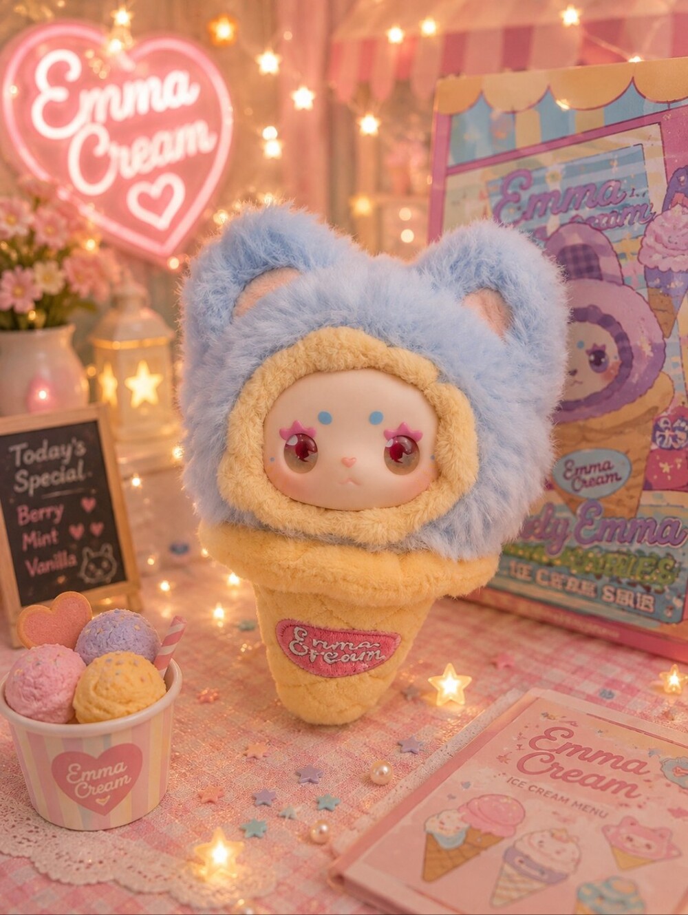 Lovely Emma Scoop Ice Cream Pendant Series